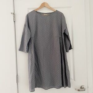 Bsbee Lagenlook Printed Cotton Shift Dress